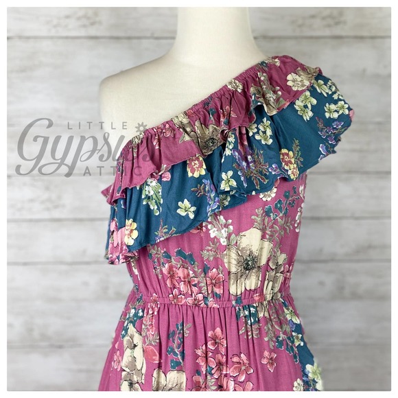 Entro Frolic in the Flowers Midi Dress - Picture 3 of 10